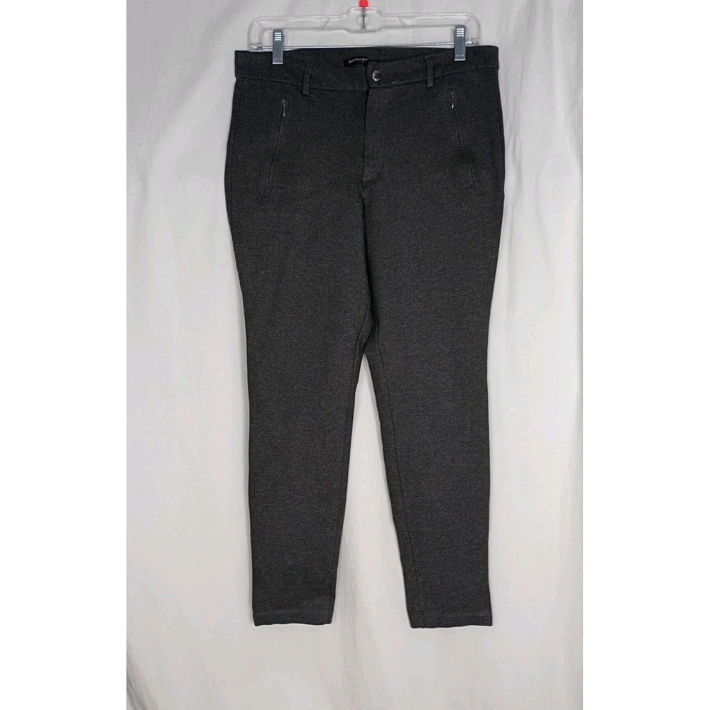 Banana Republic Gray Womens Dress Pants Size 8 Mid Rise